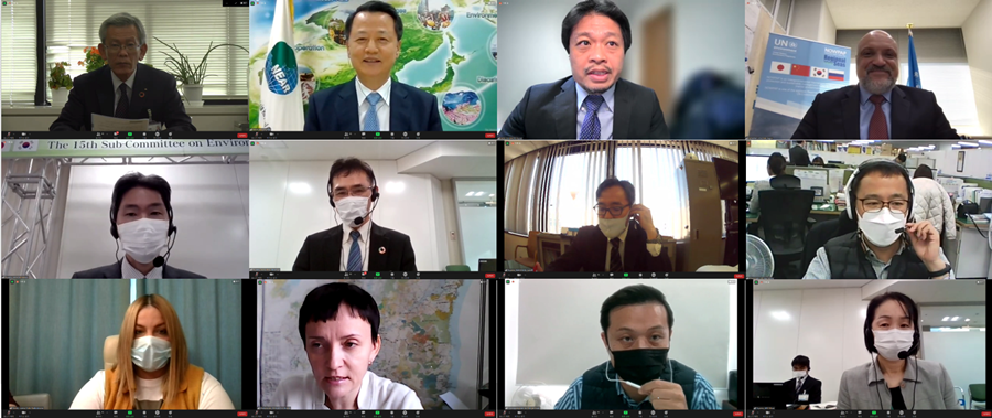 일본 도야마현, 11월 17일 제15회 NEAR 환경분과위원회 개최