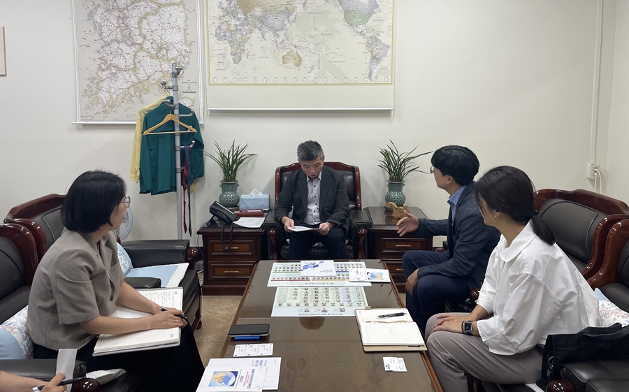 NEAR 사무국 일행, 한국 회원단체 충청북도, 세종특별시 방문