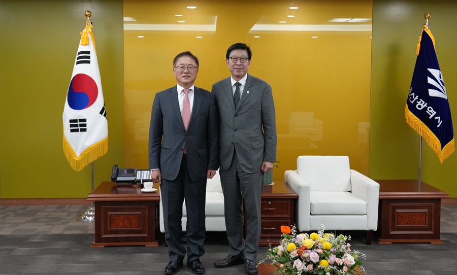 NEAR事務総長、韓国釜山市長表敬訪問