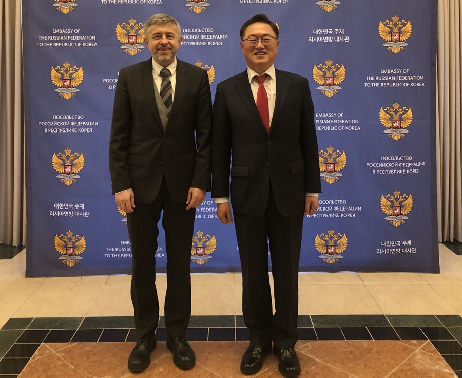 Встреча Генерального секретаря с Послом России в РК