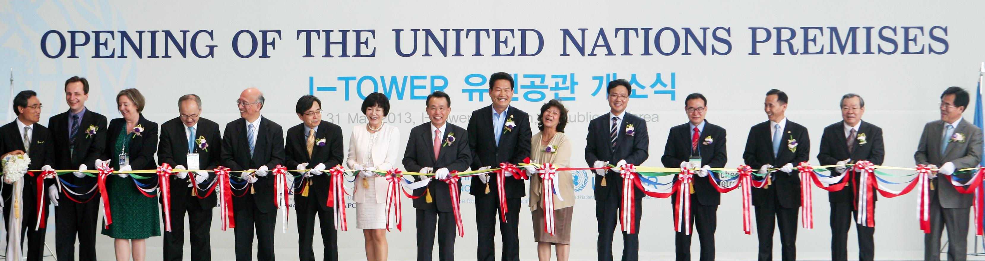 김재효 NEAR사무총장, UN ESCAP 동북아사무소 등 UN 공관 개소식 참석